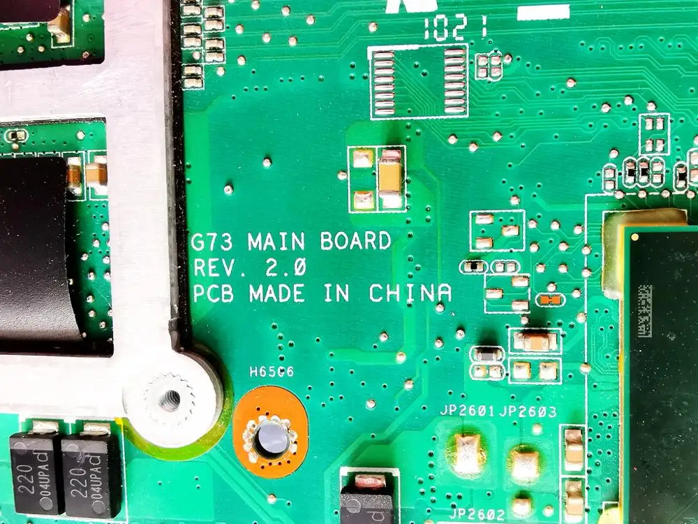Оригинальная материнская плата для ноутбука ASUS G73 REV 2,0 протестирована хорошая
