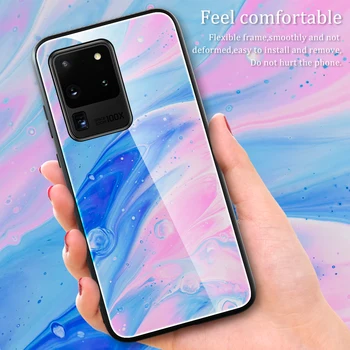 

100pcs 2020 New Marble Glass Phone Case for Huawei P30 Pro/Mate 30 Pro/P20 Pro/Mate 30 lite/P Smart 2019/PSmart Z Hard Back Case