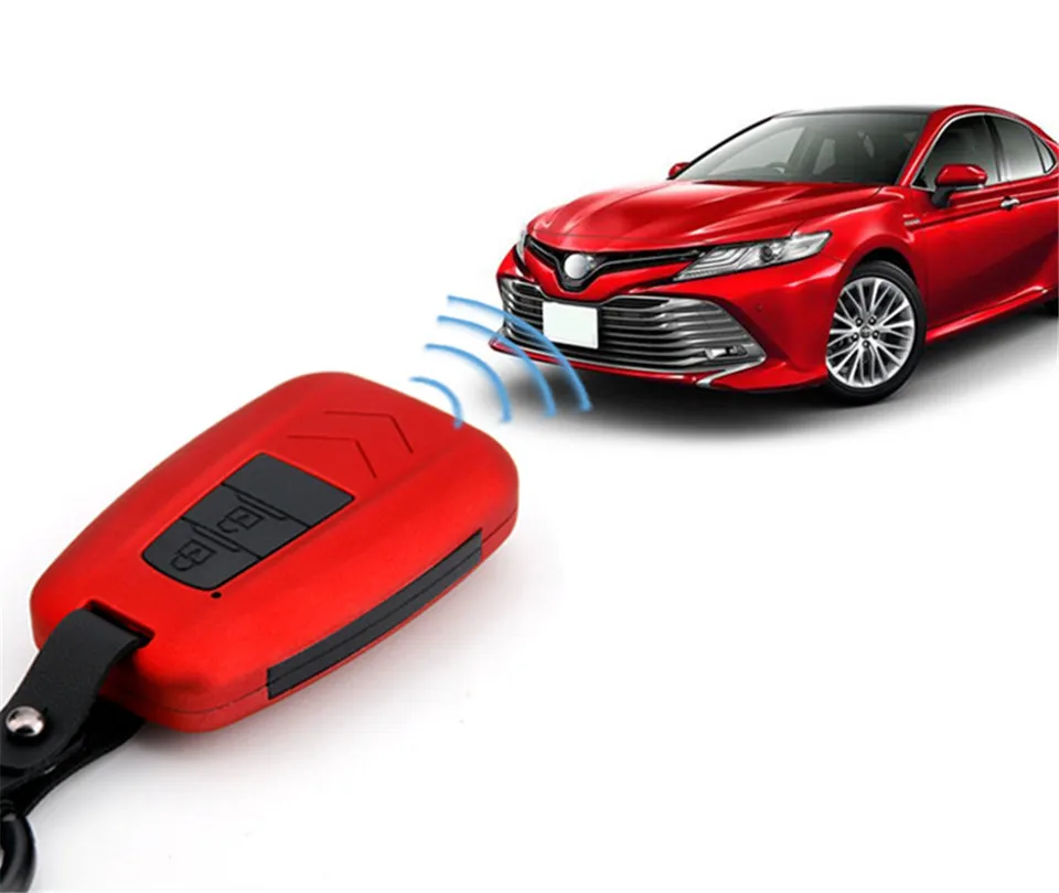 Di alta qualità di Nuovo TPU chiave dell'automobile caso della copertura Completa Per Toyota Prius Camry Corolla C-HR CHR RAV4 Prado 2018 Accessori portachiavi - H9405cc3975d94e679296eb1559017eecb