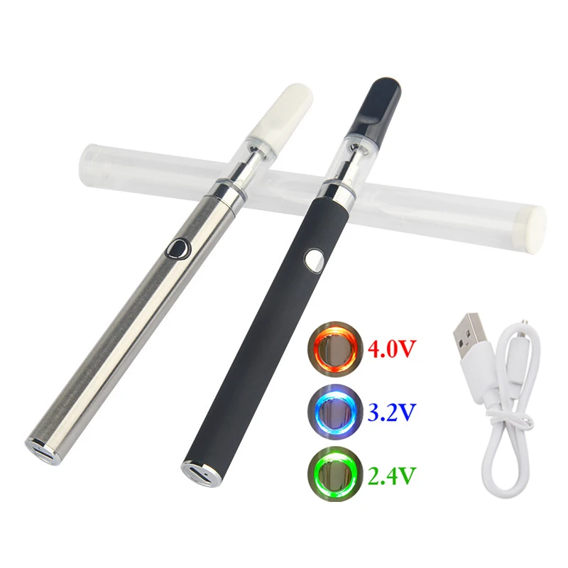 E Интеллектуальный 450 мАч Vape ручка комплект с Керамика катушки CBD картриджи для
