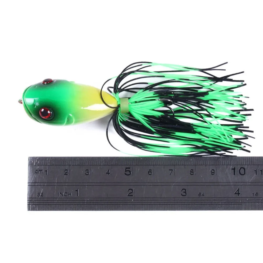 Lu Ya Lei frog plastic bait bionic outdoor sports fishing gear hard fishing tackle swimming bait fishing artificial bait 40S24 (6)