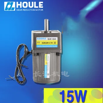 

3IK15W-C2-GN AC220V/380V 15W geared motor, reversible, high torque, fixed speed motor + capacitor