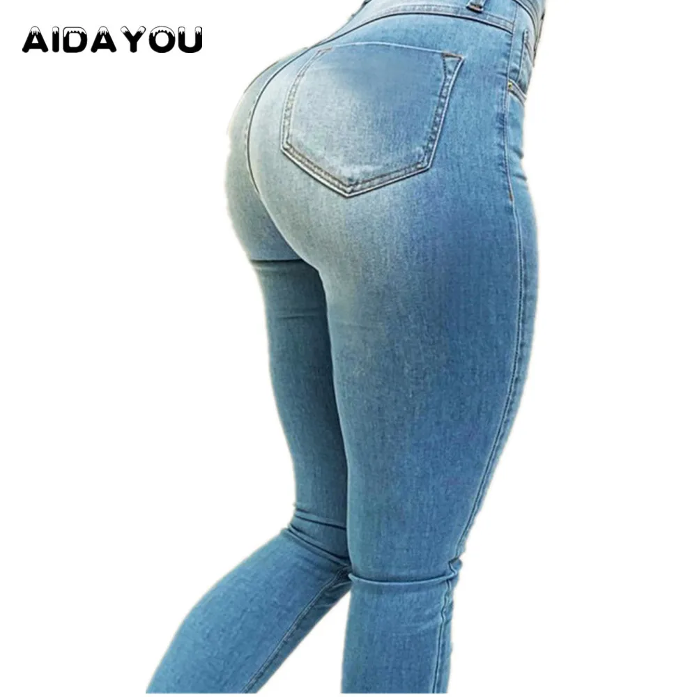 Womens Plus Size Jeans Super Stretchy 