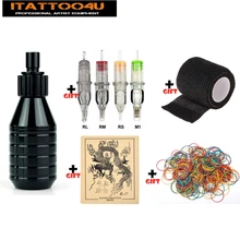 Тонкий резной Алюминиевый сплав ручки татуировки машина картридж регулируемая ручка и полюс для татуировки 32 мм 27 мм