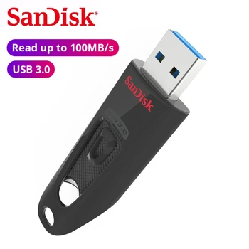 

SanDisk 64GB USB3.0 Flash Drive 128GB Pen Drive 256GB Flash Memory Stick 32GB U Disk 16GB USB Key Pendrive For Tablet/PC 100MB/s