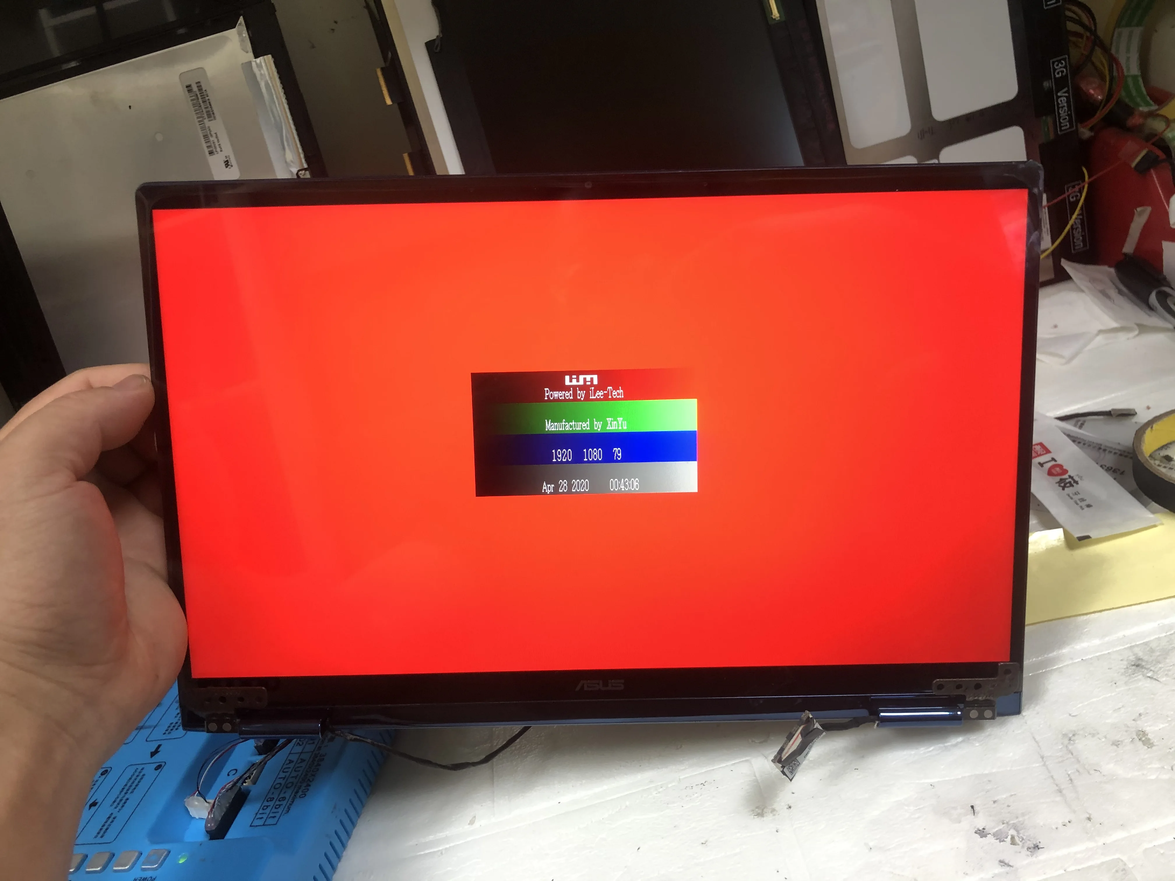 ORIGINAL 13.3 Inch LCD Panel Touch Screen display replacement For