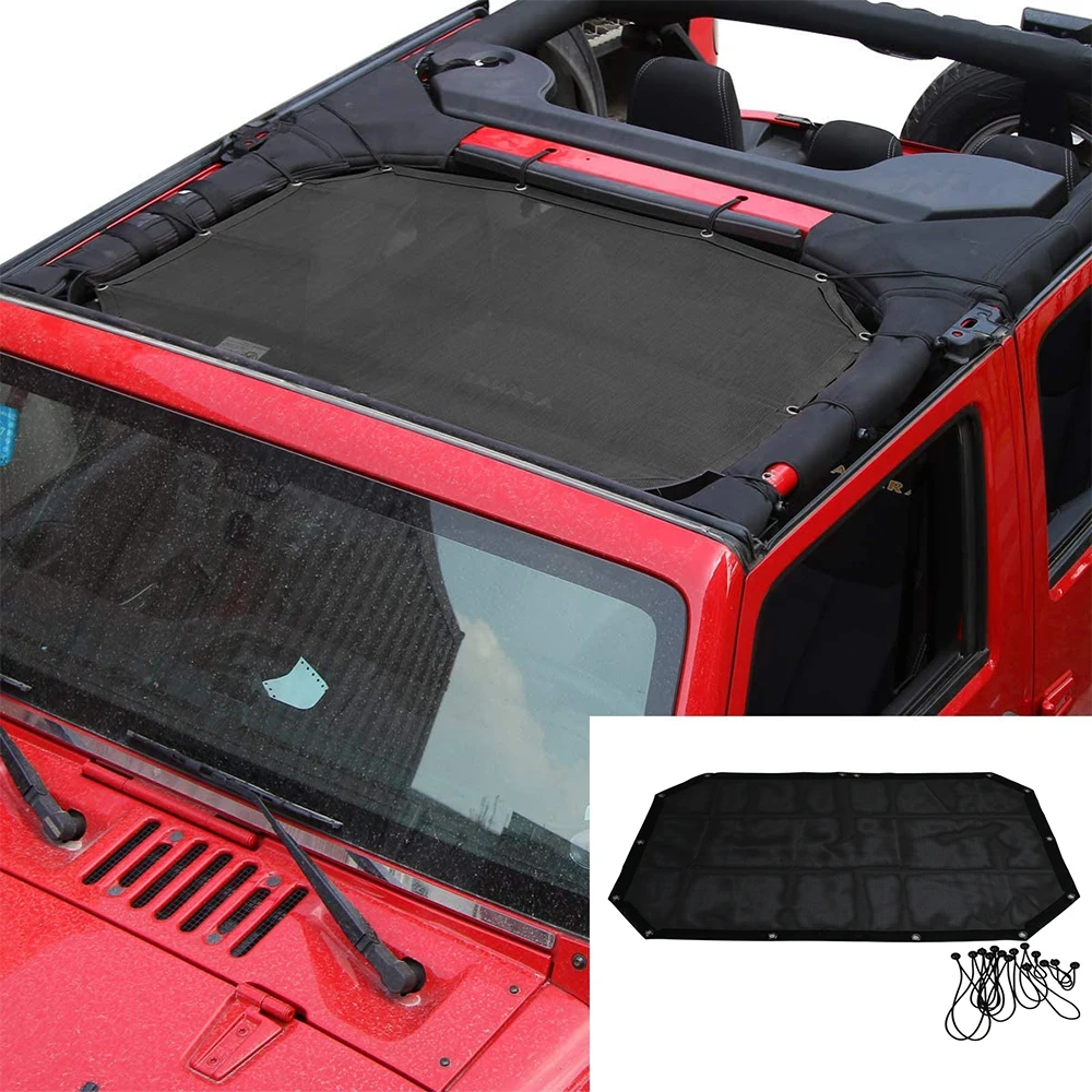 2 Door Car Roof Sun Shade Car Accessories Protector Sunshades Durable