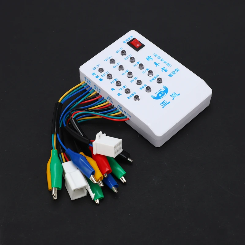 ABZB-бесщеточный контроллер двигателя тест er 24 V/36 V/48 V/60 V/72 V электрический автомобиль E-Bike скутер тестер с датчиком Холла тестовое устройство