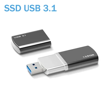 Ingelon-disco duro externo USB 3,1 SSD, 1TB, portátil, USB 3,1, 256GB, 512GB, 128GB, Mini PSSD de estado sólido con funda para ordenadores portátiles