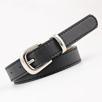 

Ke Meiqi's Simple and Fashionable Ladies Belt, Simple Style, Fashionable Multicolor Belt with Buckle, Simple Style Designer Belt