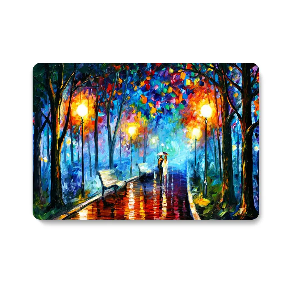 Чехол для ноутбука, жесткий чехол для MacBook Air 13 Pro retina 11 12 16 15 13,3 для mac book New Air 13 A1932 чехол+ чехол для клавиатуры - Цвет: YH-34