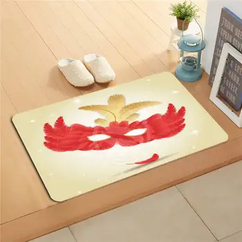 

K&!145 Custom Beautiful landscape feathers #g Doormat Home Decor Door mat Floor Mat Bath Mats foot pad J-725F145wl