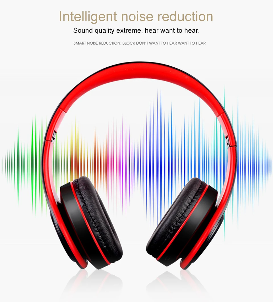 Tiptop Bluetooth наушники гарнитура 3D HIFI стерео беспроводные наушники с микрофоном для TF карты FM режим аудио разъем