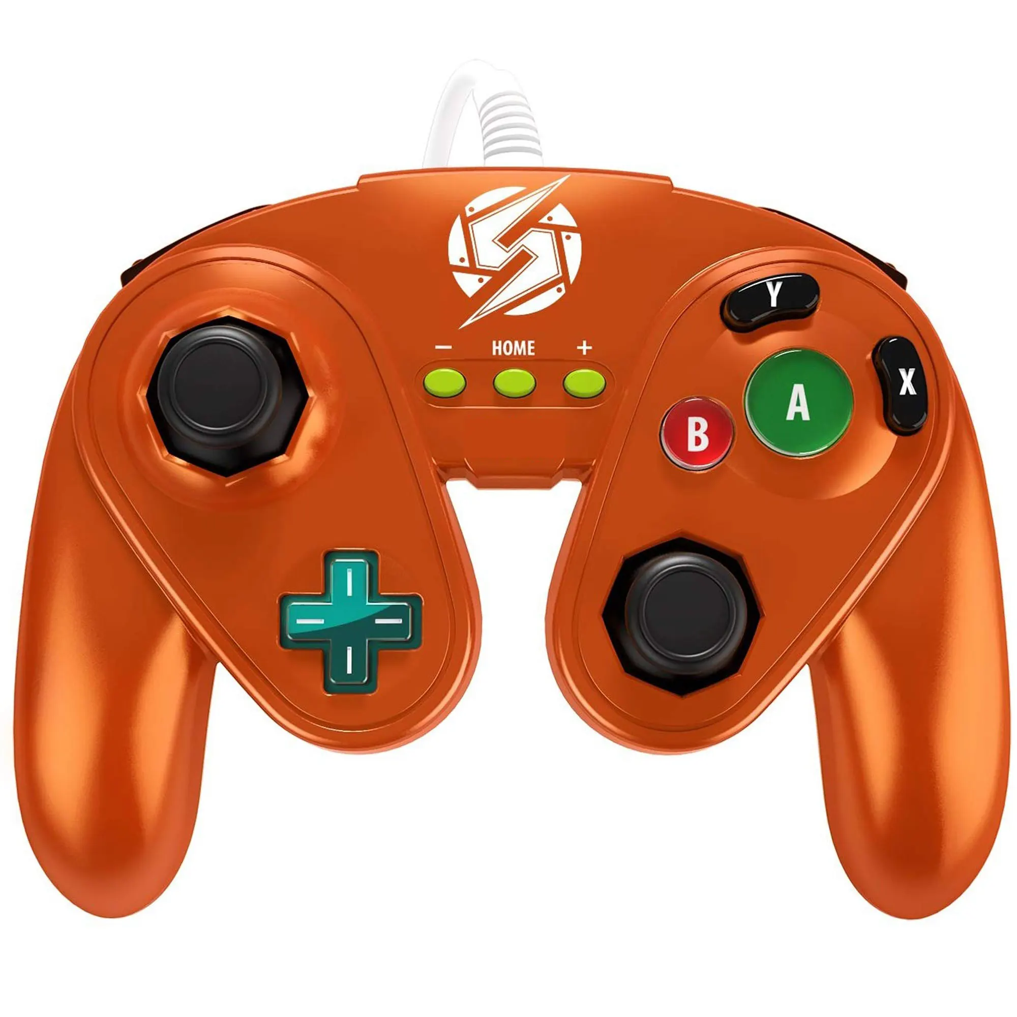 Проводной контроллер для wii геймпад для wii U Fight Pad джойстик Joypad - Цвет: Orange