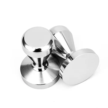 

49mm/51mm Stainless Steel Coffee Tamper Home Calibrated Pressure Espresso Coffee Hammer Powder Press Grinder