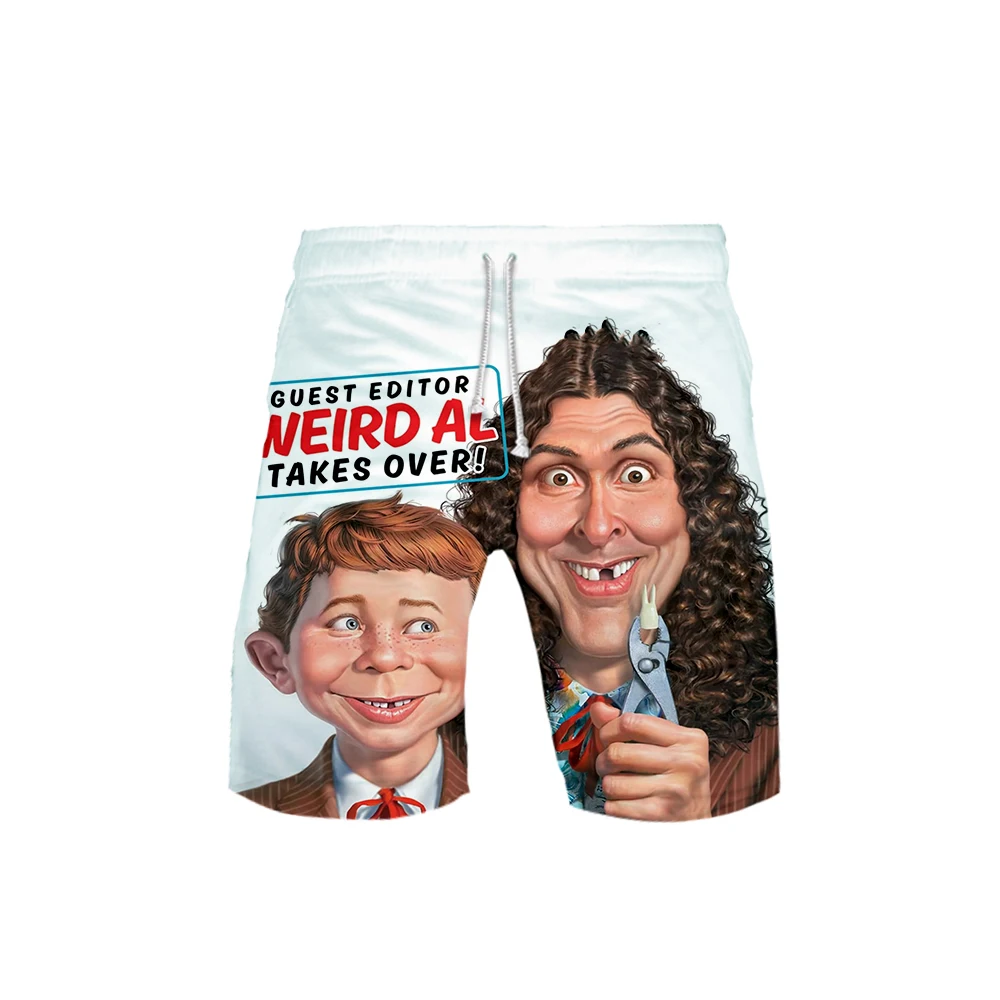 Alfred E. Neuman DC Satirical MAD magazine 3D крутые мужские пляжные шорты Harajuku move мужские повседневные Мягкие Шорты для отдыха