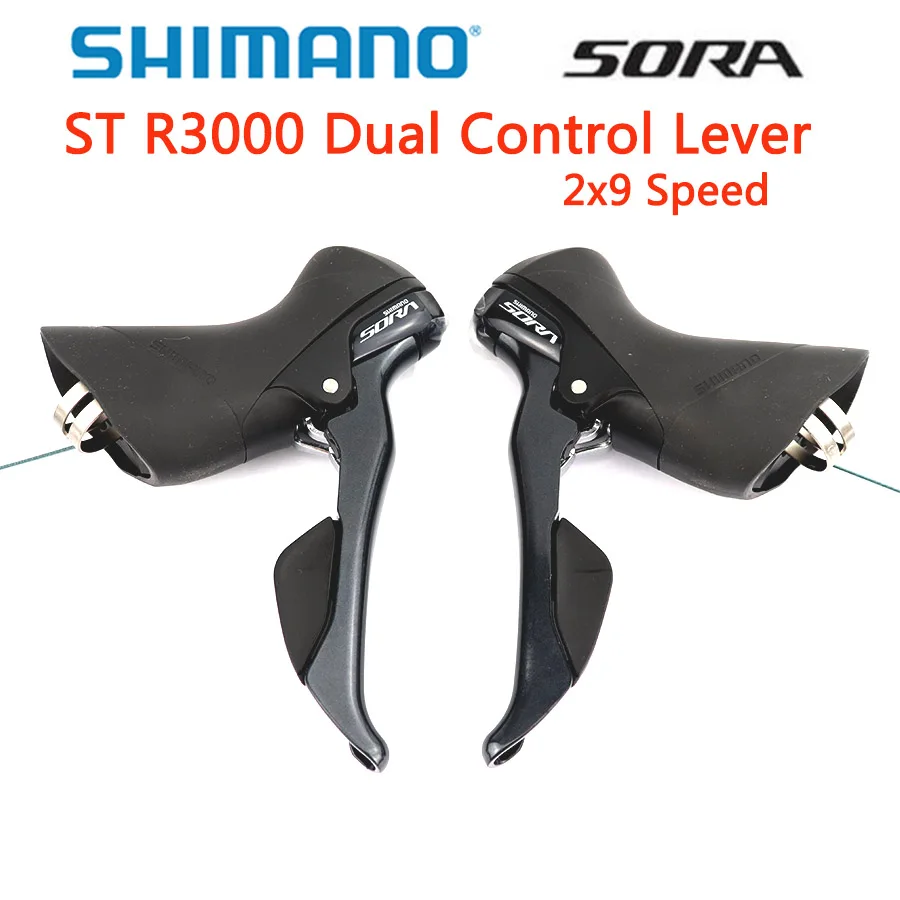 Shimano (シマノ) SORA ST-R3000 STIレバー 左右セット (2×9S)