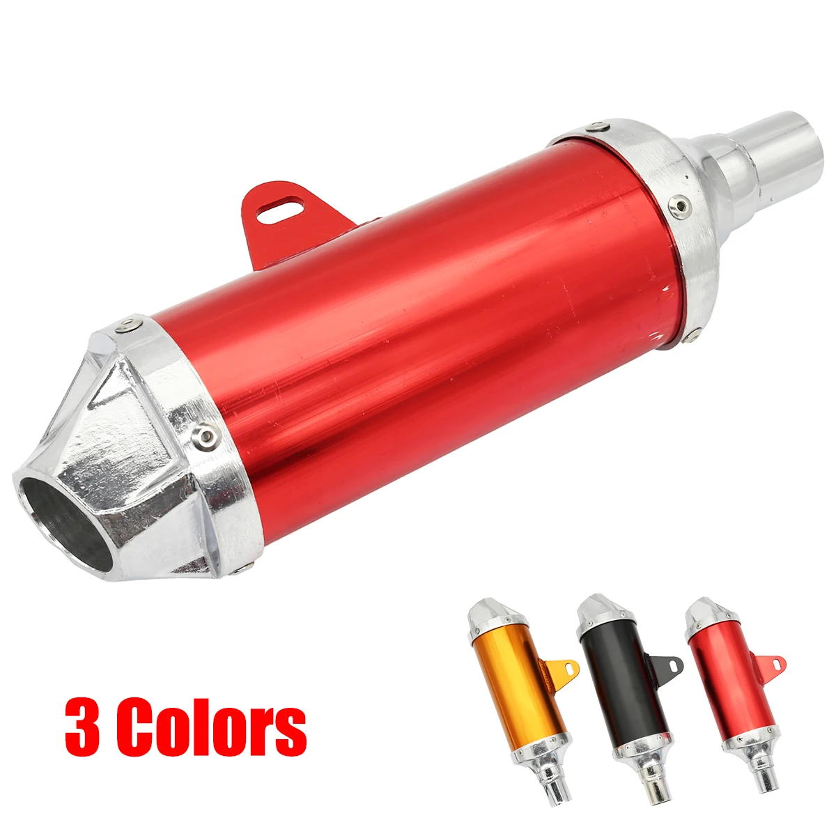 Aluminum Exhaust Muffler Pipe For Bbr Style Chinese Kayo Bse Apollo Pit