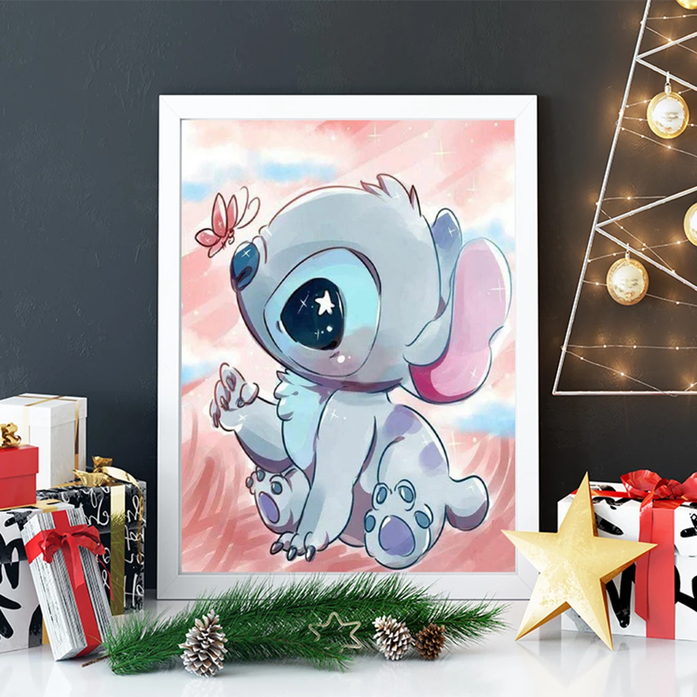 Angel And Stitch Cartoon Diamond Painting 