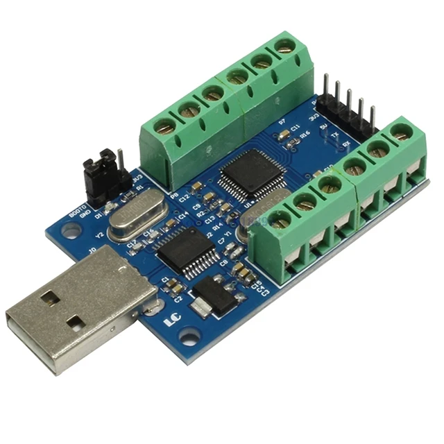

A5-- USB 10-Channel 12Bit AD Data Collection Module STM32 UART ADC Module 10- Channel Single Port Input