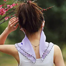 Новинка, 1 шт., Солнцезащитная шифоновая маска, УФ, для путешествий, для лица, шаль, защита от пыли, пыльца, тонкая, для защиты шеи, летняя