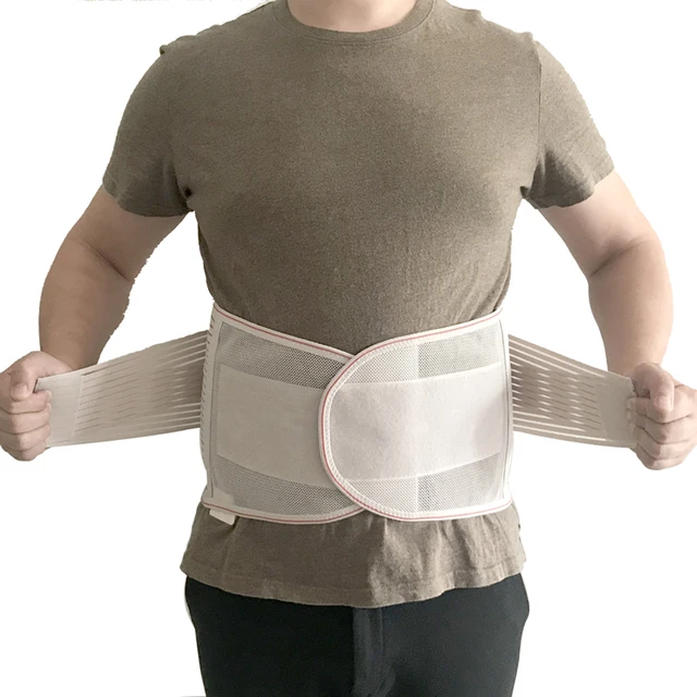 Back Brace Waist Belt Spine Support Men Women Belts Breathable