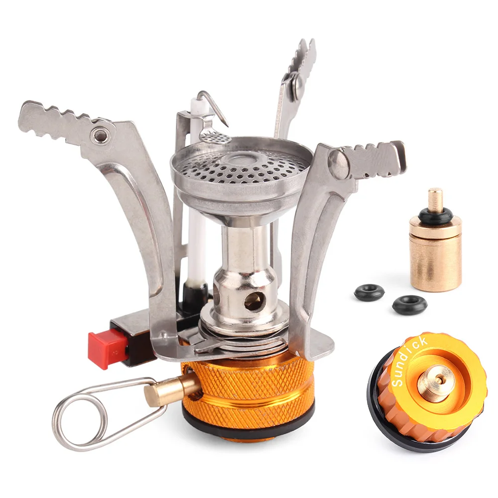 Суперлегкая туристическая плита складная Туристическая газовая с плоским