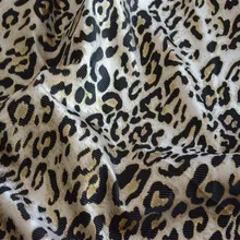 Золотая нить жаккардовая Сексуальная Ткань с леопардовым принтом костюм пальто платье Шитье патч текстиль diy полиэстер tissu ткань C891