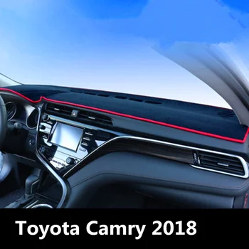 

for Toyoda Camry 2018 Present Dashboard Mat Protective Interior Photophobism Pad Shade Cushion Car Styling Accessory