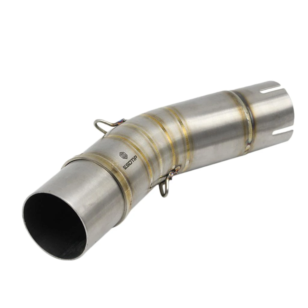 220mm Motorcycle Exhaust Middle Pipe for SUZUKI GSX250R GSXR250