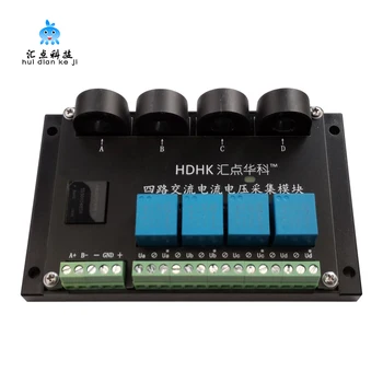 

4 Channel PLC AC Current Transmitter Voltage and Power Mutual Inductance Acquisition and Measurement Sensor Module