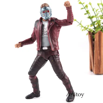 

SHF Action Figures Marvel Star-Lord Starlord PVC Collection Model Boys Toys Birthday Gift
