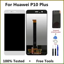 Протестированный ЖК-дисплей для huawei P10 Plus ЖК-дисплей кодирующий преобразователь сенсорного экрана в сборе для huawei P10 Plus VKY-L09 VKY-L29