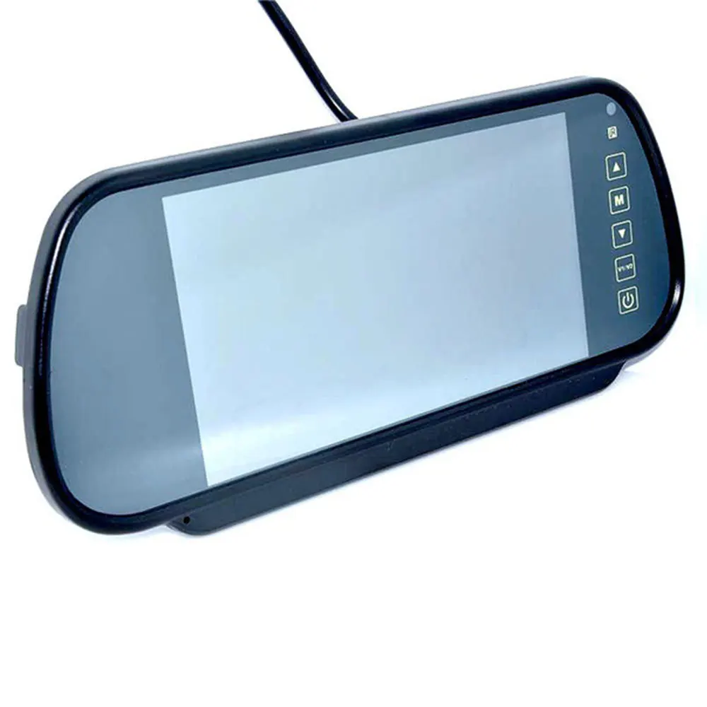 Reviewer Mirror Car Rear View Monitor Portable Backup Camera Lens Sensors IP68 7 Inches Universal