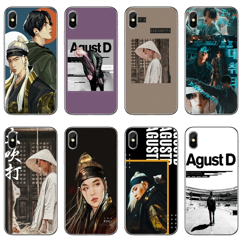 Agust D suga king Accessories Phone Case For Huawei Honor 20 10i 9X 10 Lite 8S 8C 8X 7C 7X 7A 6C Pro 6 6A 6X 5C V10 pu case for huawei