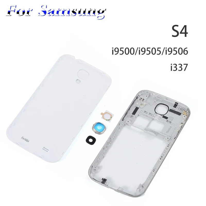 Корпус для Samsung Galaxy S4 GT- I9505 i9505 средняя передняя рамка задняя держатель крышка