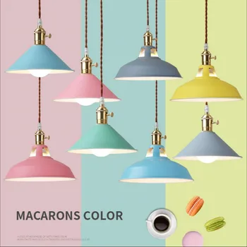 

LOFT Vintage LED Lamp Pendant Light Aluminum Iron Colorful Marca Dragon Indoor Lighting Modern Lamp Restaurant Bar Light Fixture
