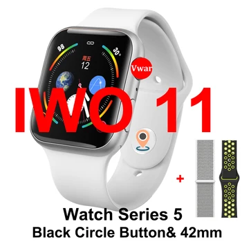 

IWO 11 GPS Bluetooth Smart Watch Series 5 1:1 SmartWatch 42mm Case for Apple iOS Android Heart Rate Blood Pressure VS IWO 8 9 10