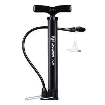 

Mini Portable Bicycle Tire Floor Pump High Pressure Foot Pump Bike Tire Floor Inflator Foot Activated Floor Pump Black