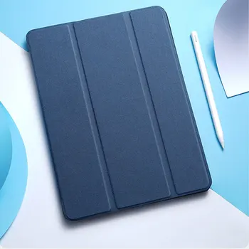 

Protective Cover With Pen Slot Flip Soft Shell Protective Case for iPad Air4 10.9 DU55