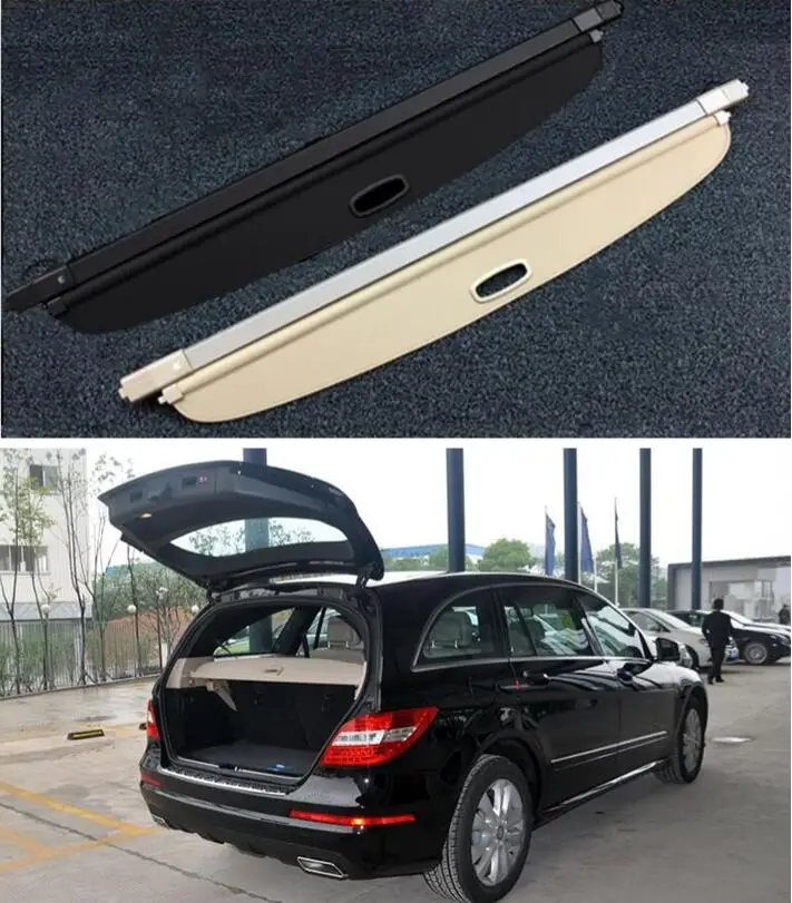 

Rear Trunk Security Screen Privacy Shield Cargo Cover For Mercedes-Benz R Class W251 R300 R320 R350 R400 R500 2007-2018