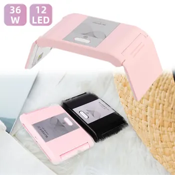 

36/6W Folded Nail Dryer UV Lamp For Nail Art Perfect Thumb Drying Solution For LED Gel Portable Nail Lamp Arched Shaped Lamps