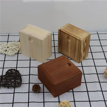 

Wooden Box USB Flash Drive Gift Box Packing Ring Jewelry Storage Box Organizer