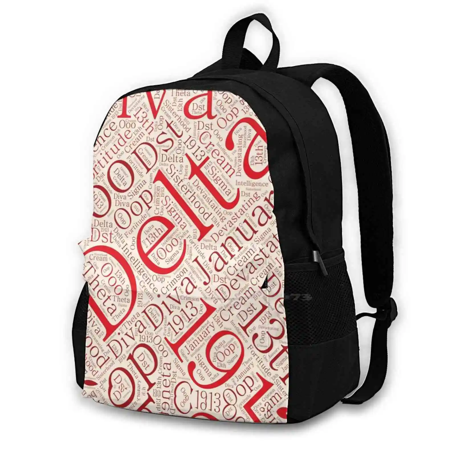 Модный Дорожный школьный рюкзак Delta Diva Word Art для ноутбука сумка Sigma Theta 1913 Elephant |