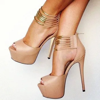 

The sandals are beautiful and elegant