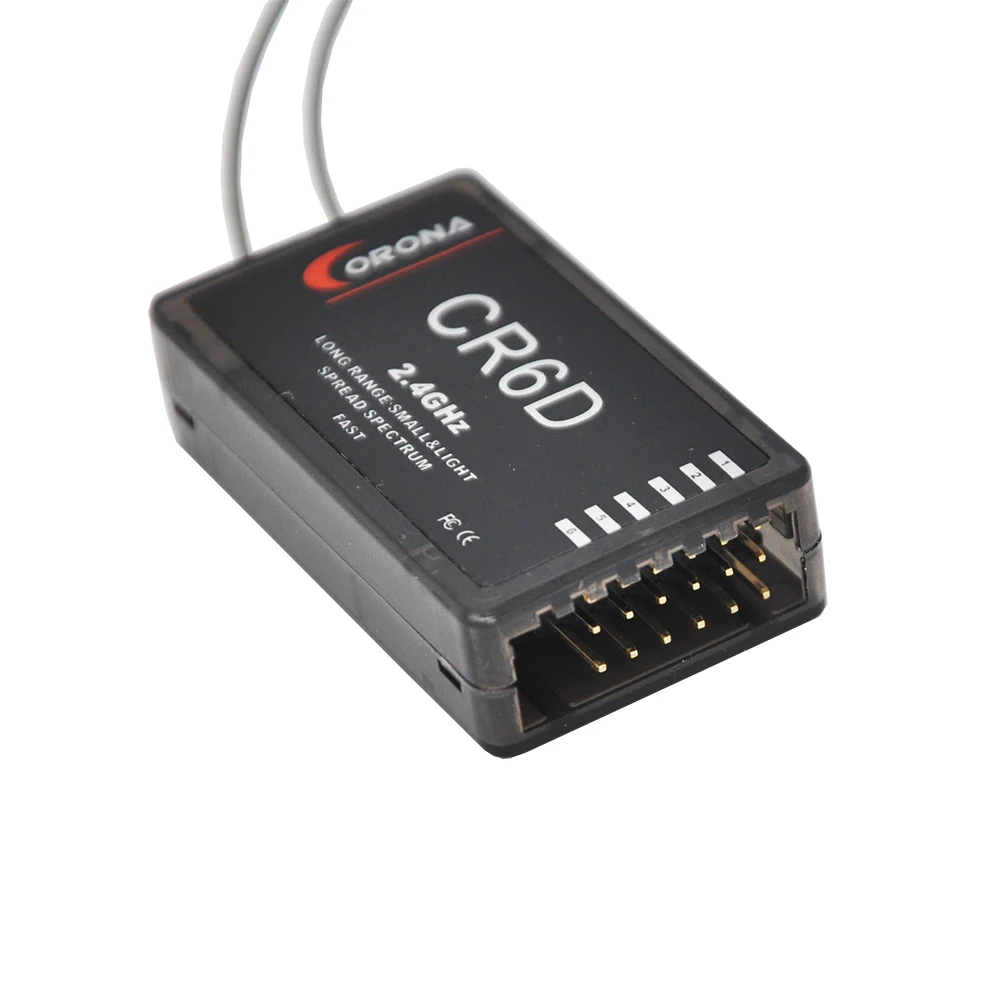 Ricevitore Corona CR3D/CR4D/CR6D/CR8D 2.4G 3CH 4CH 6CH 8CH compatibile con Drone aereo CT8F/CT8J /CT8Z/CT3F/ V2 DSSS RC - Image 4