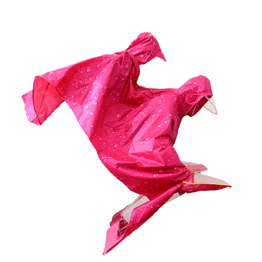 Cycling Bicycle Bike Raincoat Rain Cape Poncho Cloth Rainproof  Double Poncho