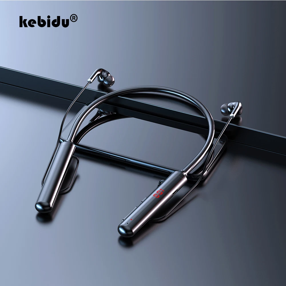 Спортивные наушники вкладыши в реальном времени со светодиодным дисплеем