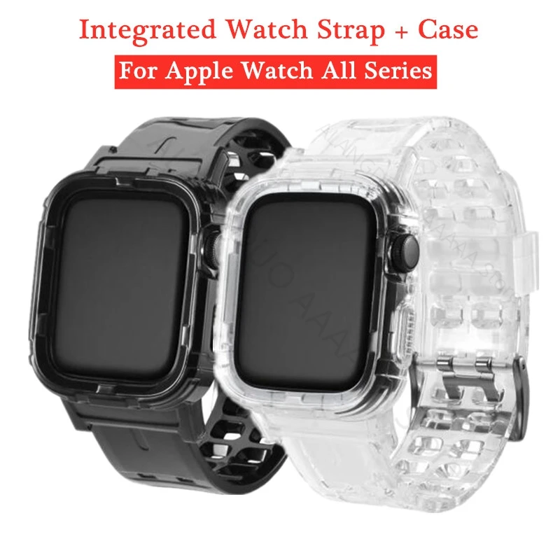 apple watch transparent strap