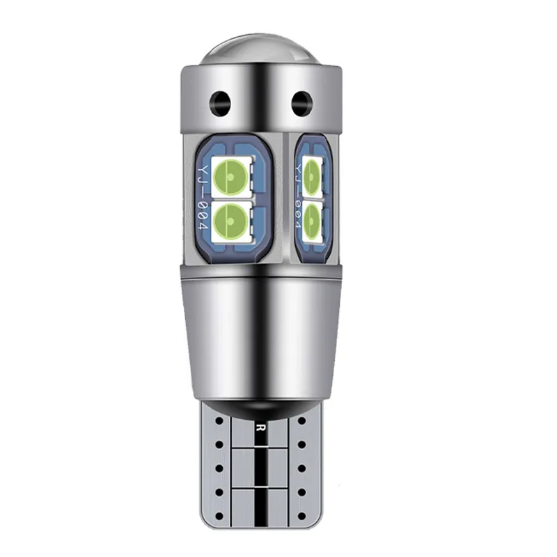 ASLENT 2PCS High Quality T10 W5W 168 192 Led Tail Light 3030 10smd 12V Car Led Auto Lamp CANBUS NO Error Car Marker Parking Bulb